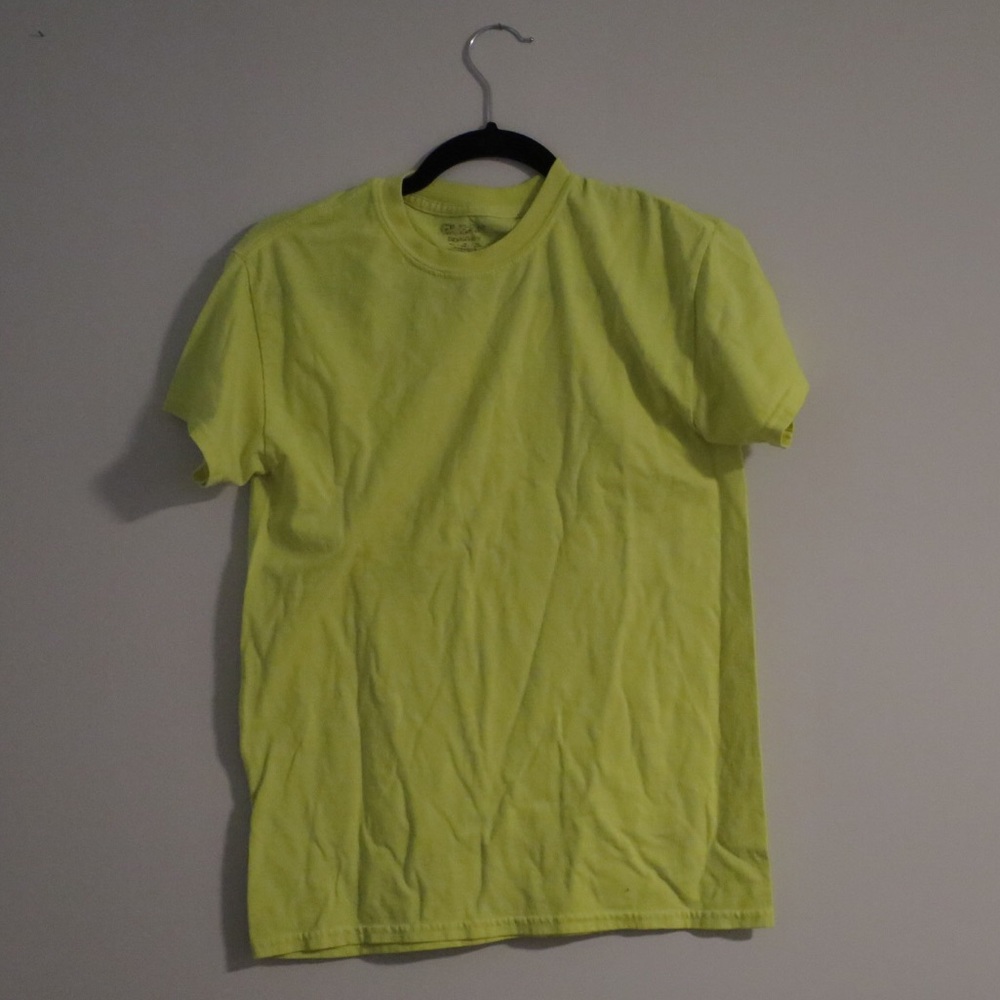 Neon Yellow Golden Tee